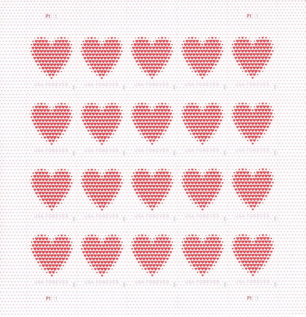 Made of Hearts Stamps 2020