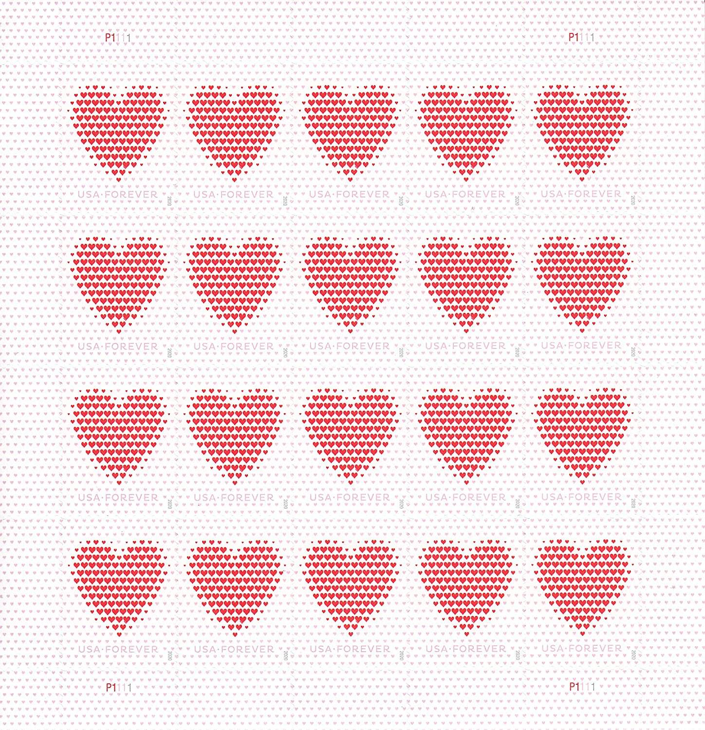 Made of Hearts Stamps 2020