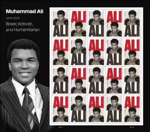 2026 Muhammad Ali Commemorative Stamps