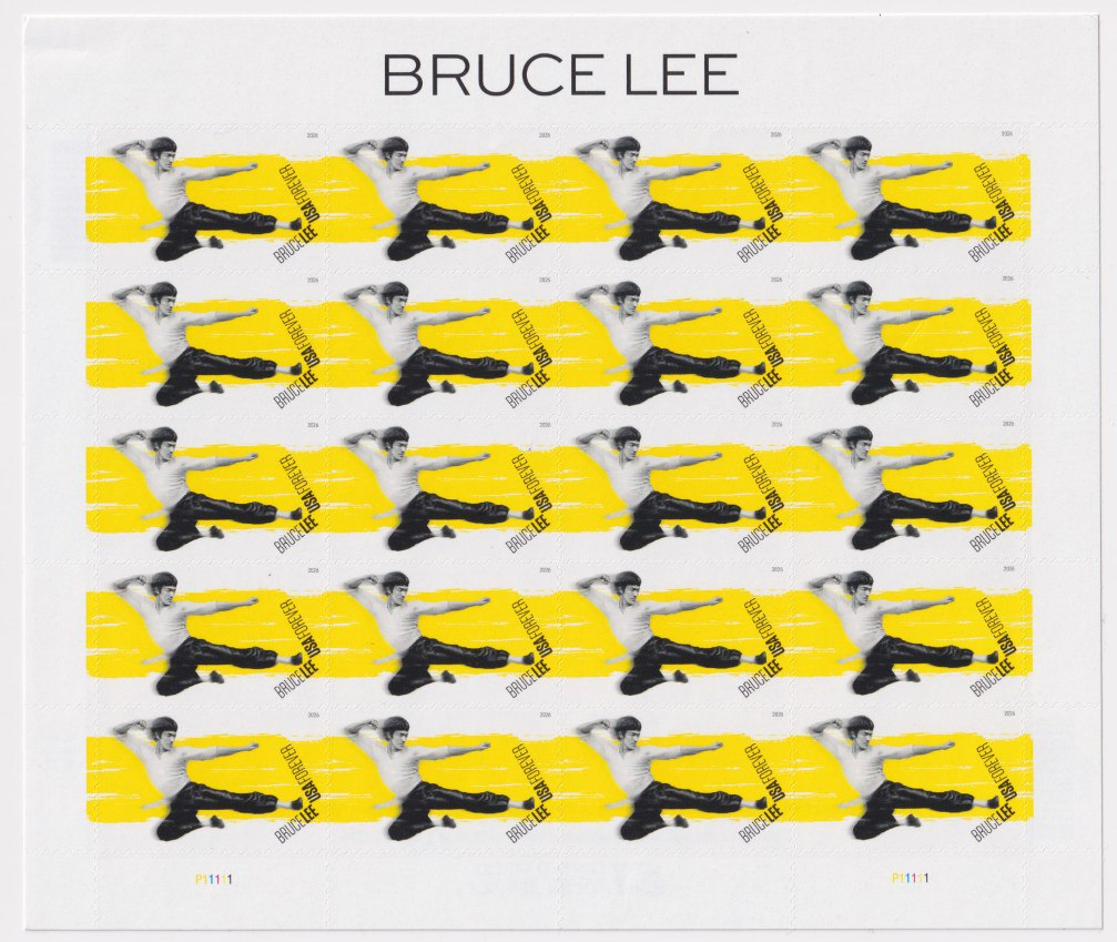 2026 Bruce Lee Commemorative Stamps