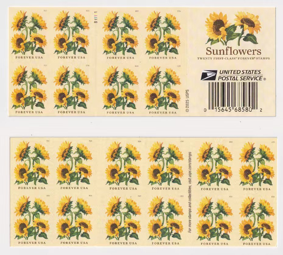 2026 Sunflower Commemorative Stamps