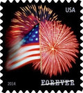 2014 Star Spangled Banner Forever Stamps - First-Class Mail