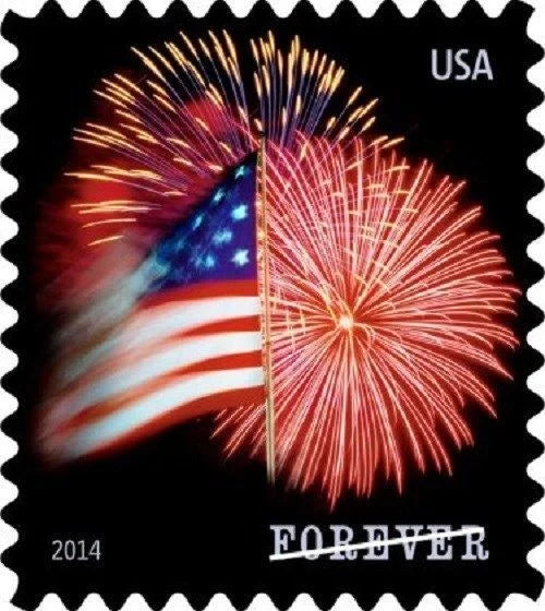 2014 Star-Spangled Banner Forever Stamps – Value Packs – product image 1