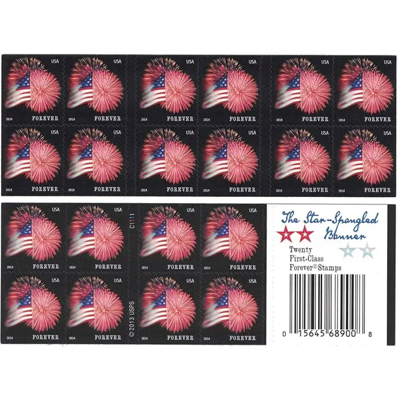 2014 Star-Spangled Banner Forever Stamps – Value Packs – product image 2