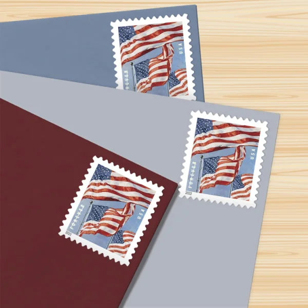 2022 US Flag Stamps(Roll of 100) -First-Class Mail