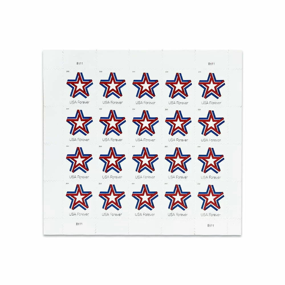 2019 Star Ribbon Forever Forever Stamps - First-Class Mail