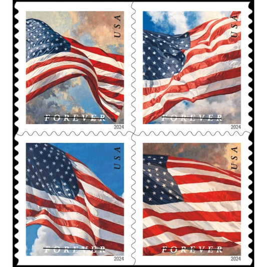 2024 U.S. Flags Forever Stamps – Booklet Value Packs – product image 5