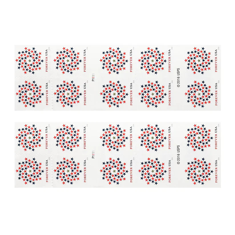 2016 Patriotic Spiral Forever Stamps – product image 3