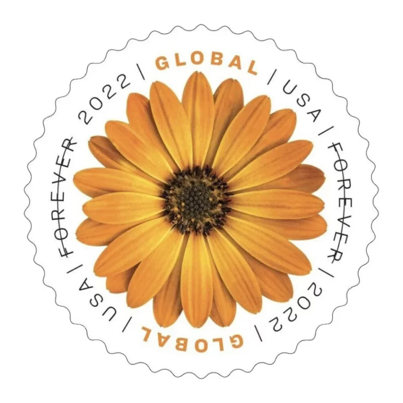 Global African Daisy Stamps 2022