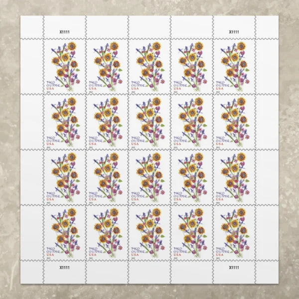 Sunflower Bouquet Stamps (Two Ounce)