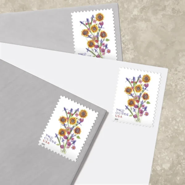 Sunflower Bouquet Stamps (Two Ounce)