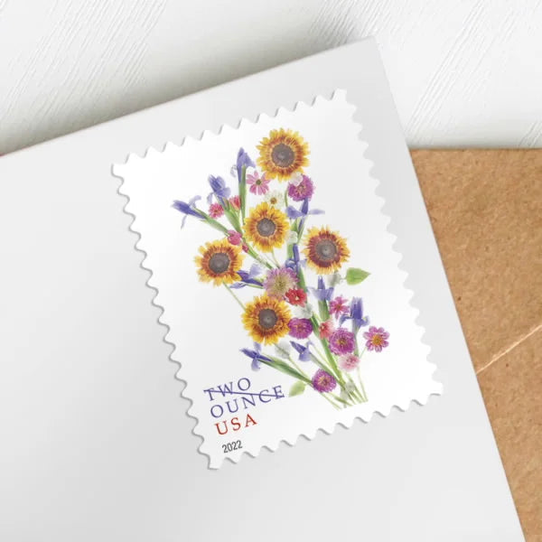 Sunflower Bouquet Stamps (Two Ounce)