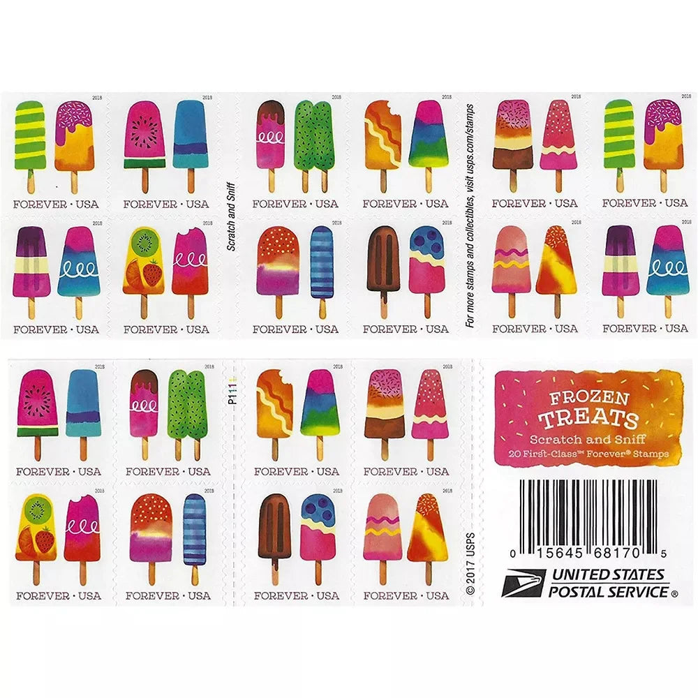 Frozen Treats Stamps 2018