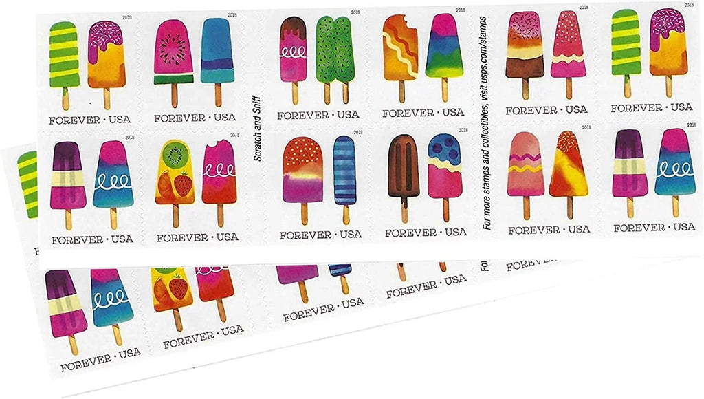 Frozen Treats Stamps 2018