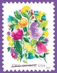 Wedding Blooms Stamps (Two-Ounce)