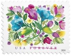 Celebration Blooms Stamps 2024