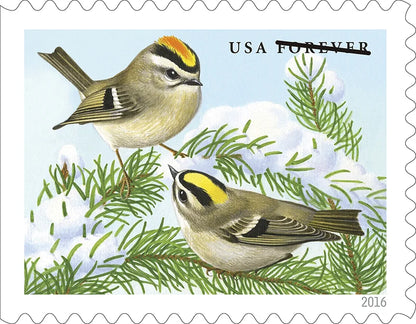 2016 Songbirds in Snow Forever Stamps