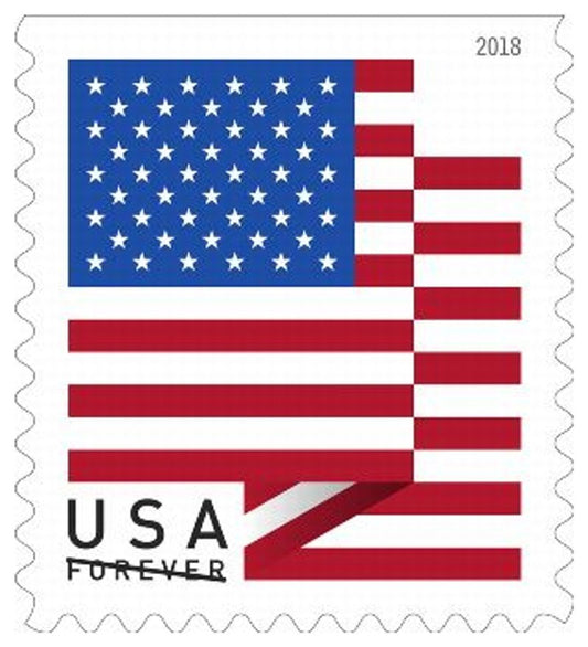 2018 U.S. Flag Forever Stamps – Value Packs – product image 3