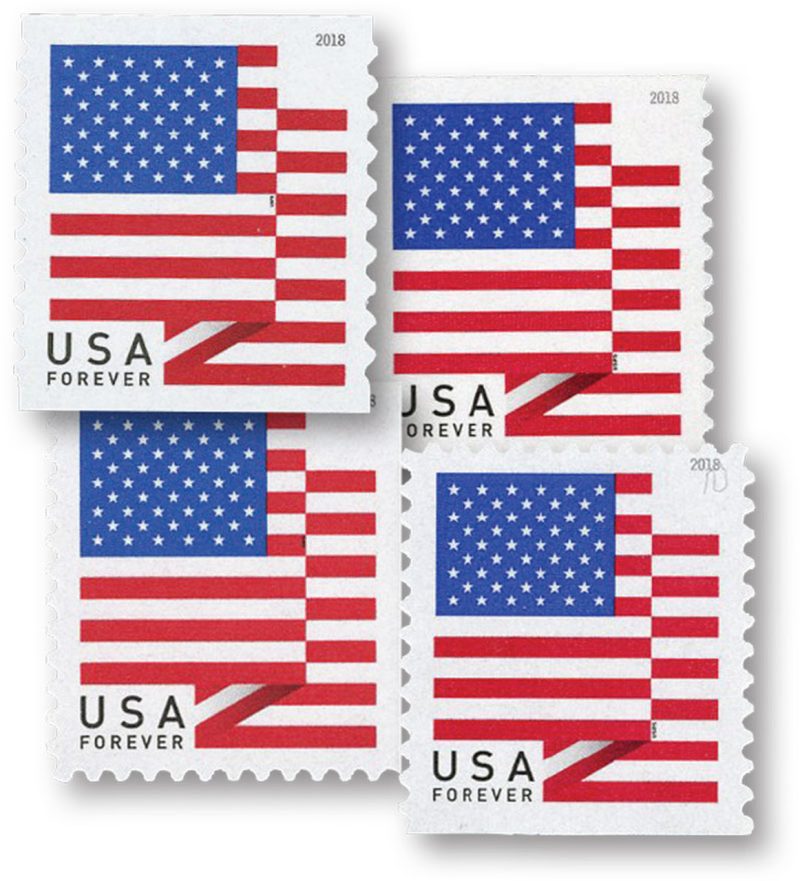 2018 U.S. Flag Forever Stamps – Value Packs – product image 2