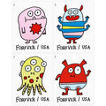 Message Monsters Forever Stamps 2021