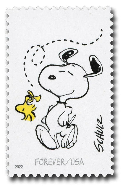 Charles M. Schulz Stamps 2022