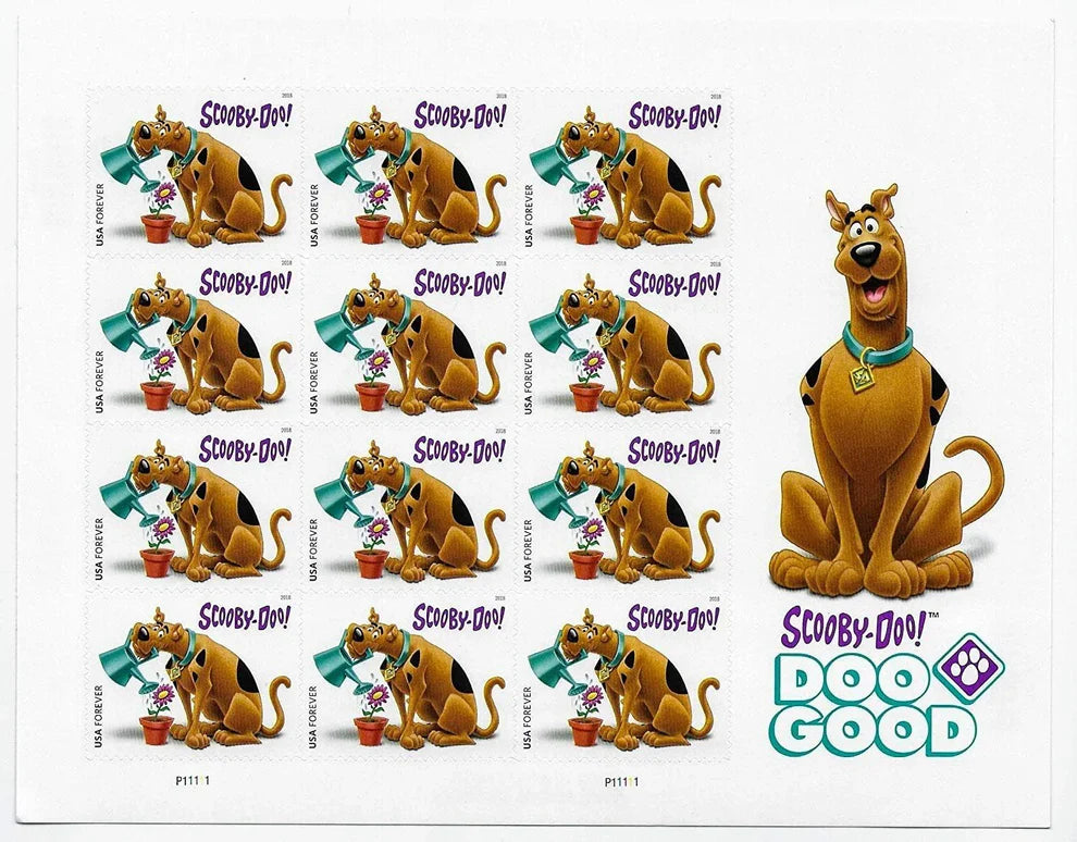 2018 Scooby-Doo Forever Stamps – 120 Stamps – product image 4