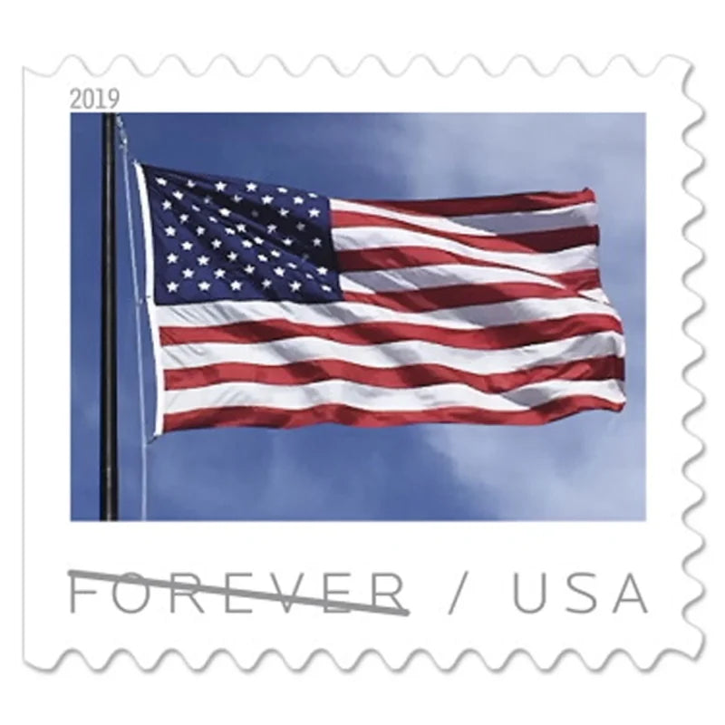 2019 U.S. Flag Patriotic Symbol Forever Stamps - First-Class Mail