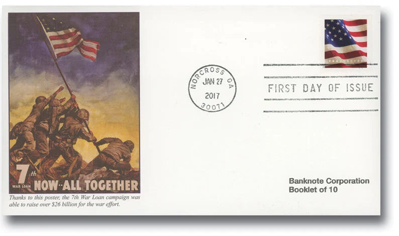 2017 U.S. Flag Patriotic Symbol Forever Stamps - First-Class Mail