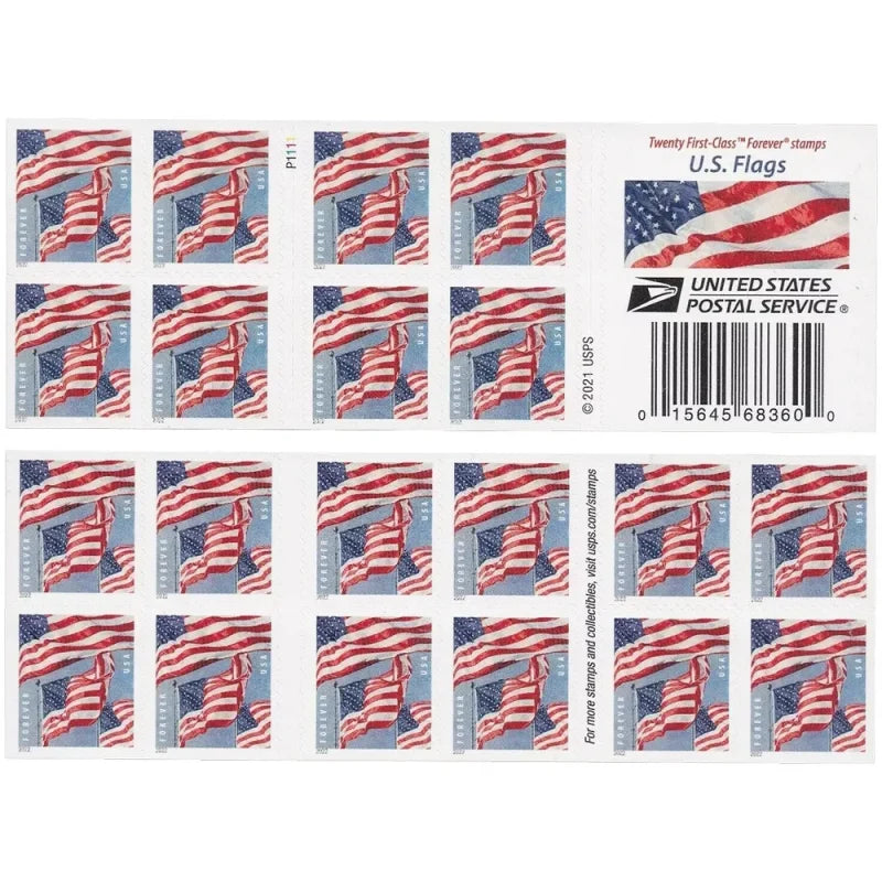 2022 U.S. Flags Forever Stamps – Booklet Value Packs – product image 3