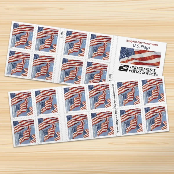 2022 U.S. Flags Forever Stamps – Booklet Value Packs – product image 2