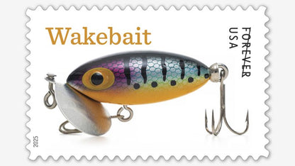 Freshwater Fishing Lures Stamps 2025